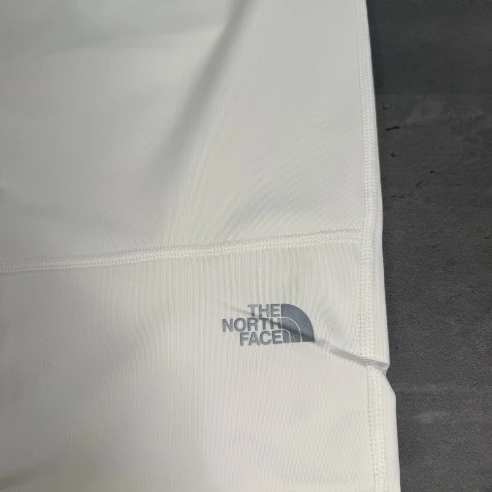 The North Face Winter Warm Essential Mens XL White Black Leggings Baselayer Hike